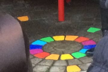 Inaugurazione panchina rossa