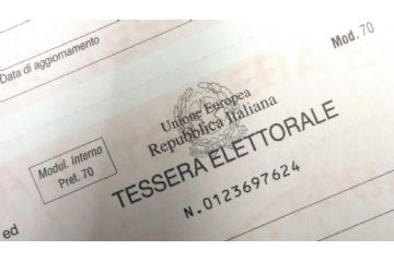 intestazione tessera elettorale