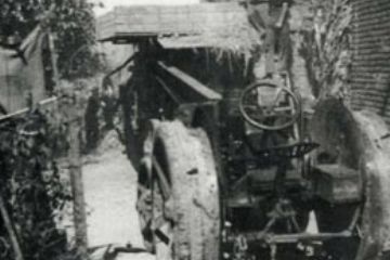 Foto Storica - La Trebbiatura del Grano